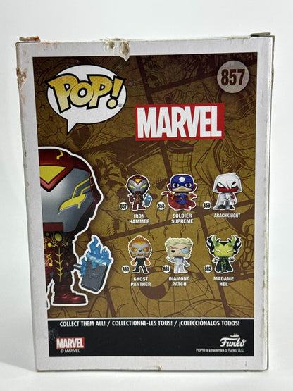 Funko Pop Marvel Iron Hammer 857 Infinity Warps Glow Special Edition GITD Boxed