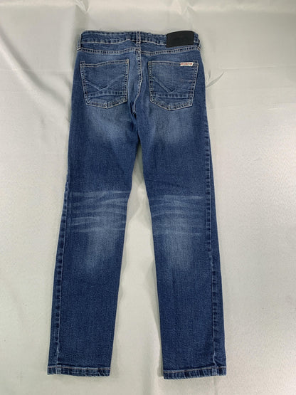 Hudson Jeans Womens 12 Blue Skinny Denim Stretch Mid Rise Classic Casual Black