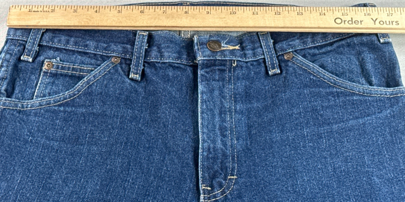 Dickies Dungarees Adult 30x30 *34x29* Blue Overalls DenimWork Carpenter LOT OF 2