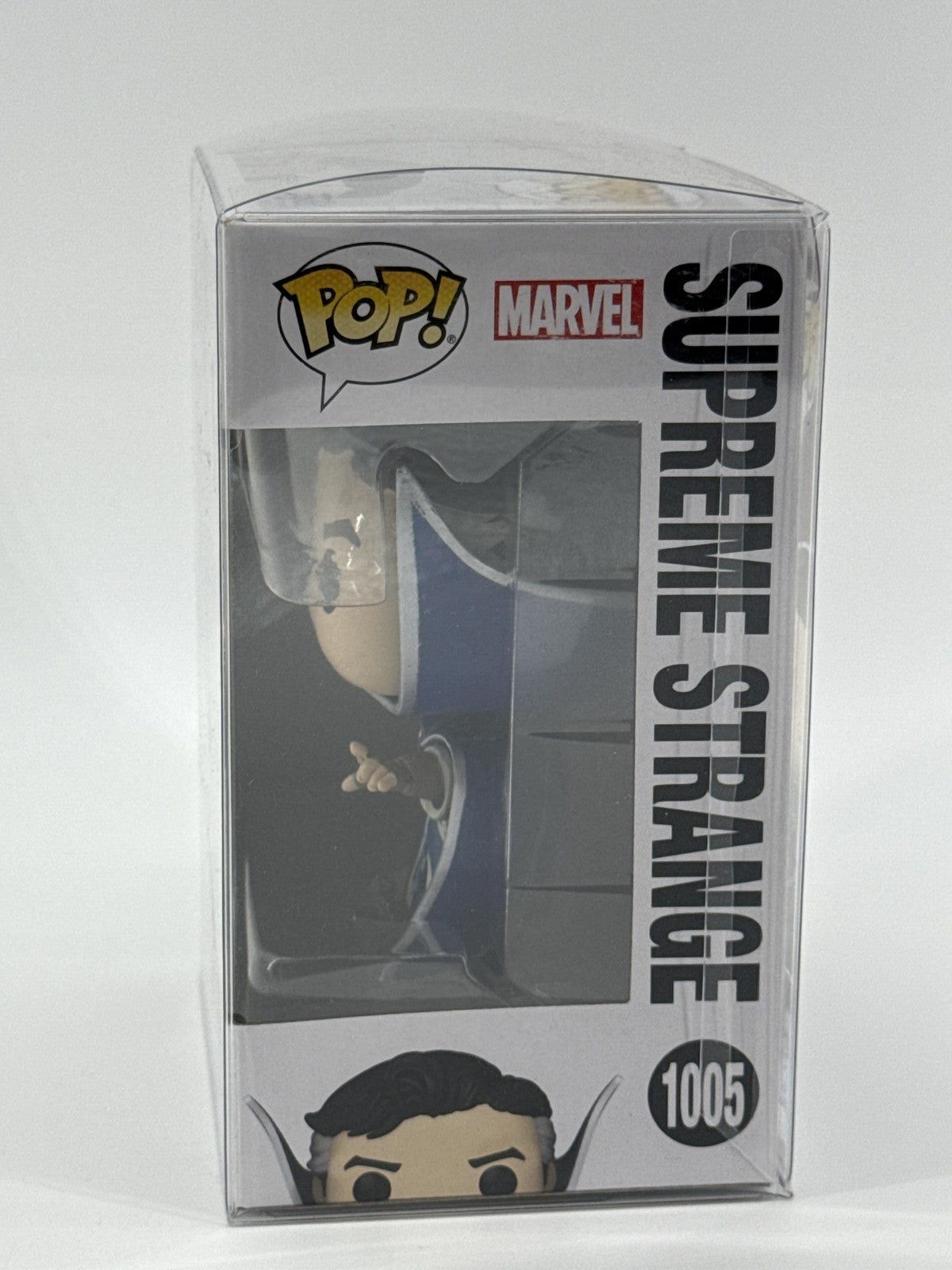 Funko Pop Marvel Doctor Strange Supreme Strange 1005 Vinyl Bobblehead Blue Movie