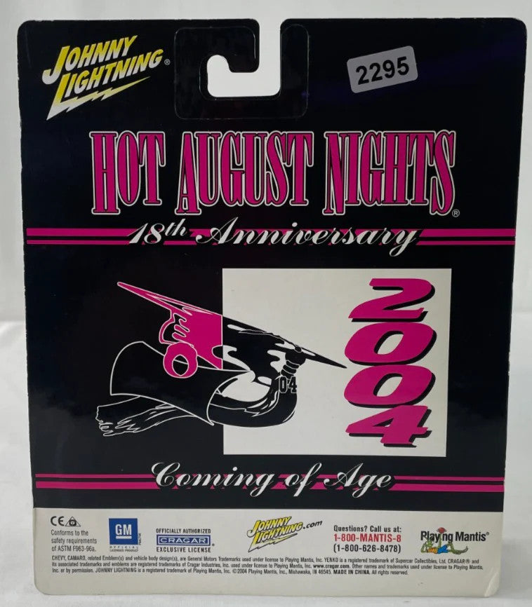 Johnny Lightning 69 Yenko Camaro Signed 1:64 Hot August Nights 2004 Diecast 164