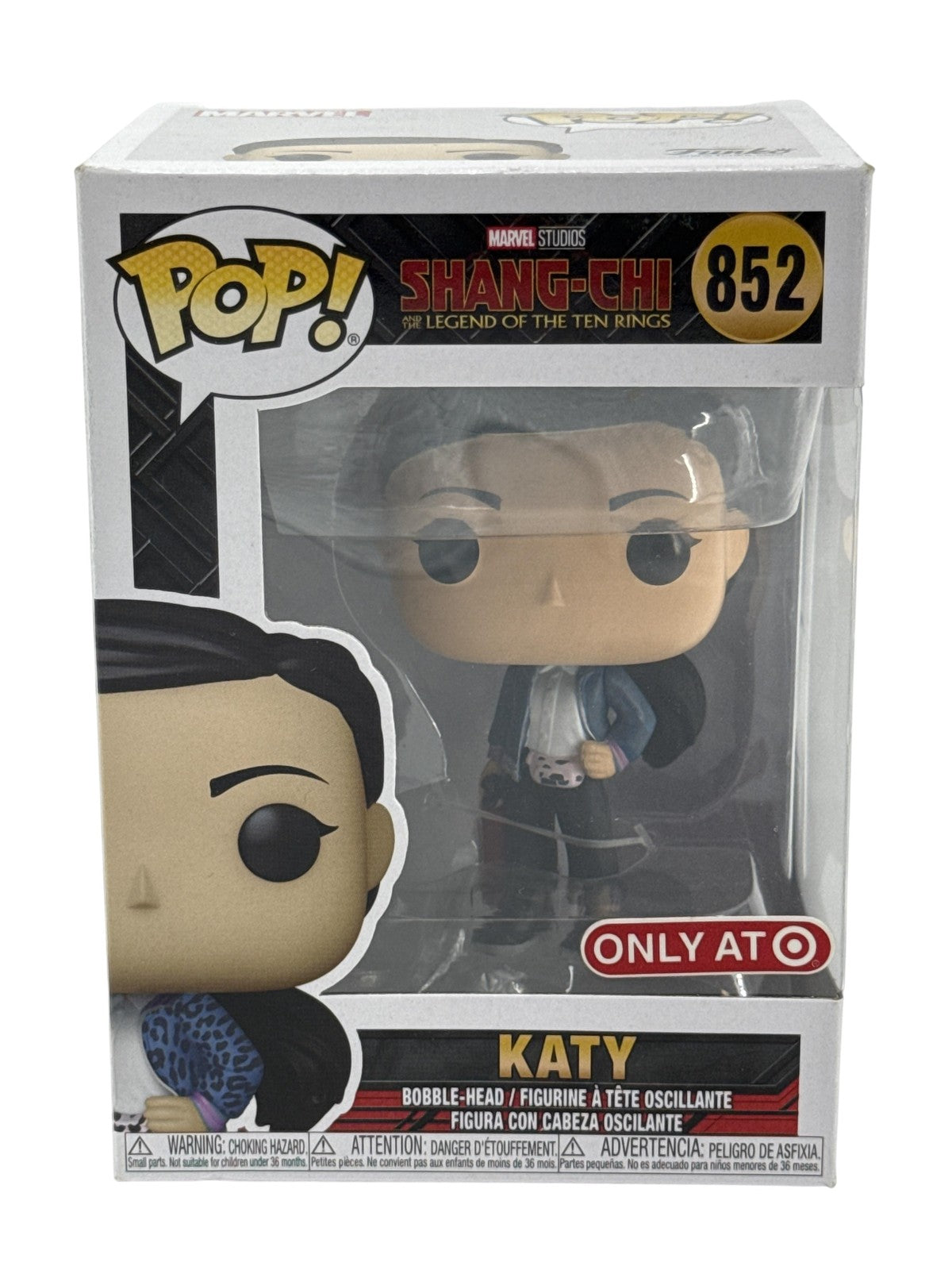 Funko Pop Marvel Shang-Chi Katy 852 Target Exclusive Vinyl Figure Bobble-Head