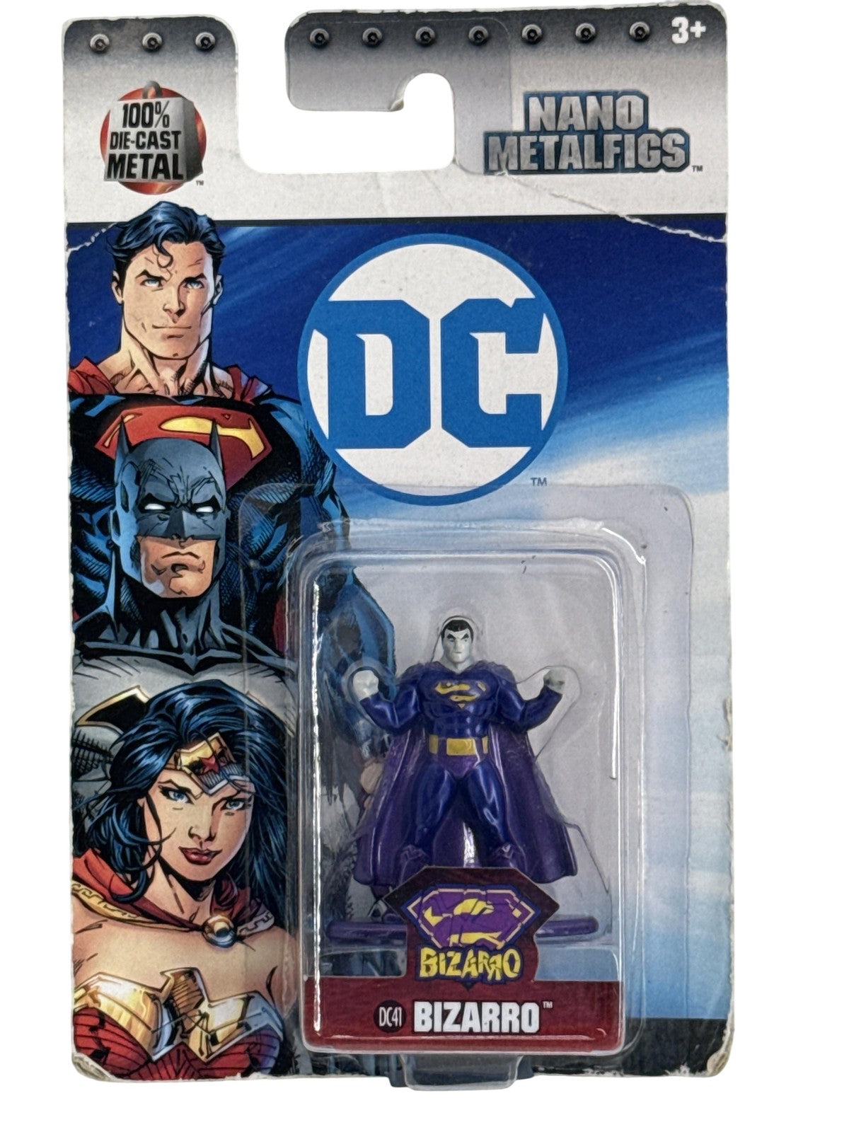 Jada Nano Metalfigs Bizarro DC41 Diecast Figure 84406 Sealed Carded Toy Apparel