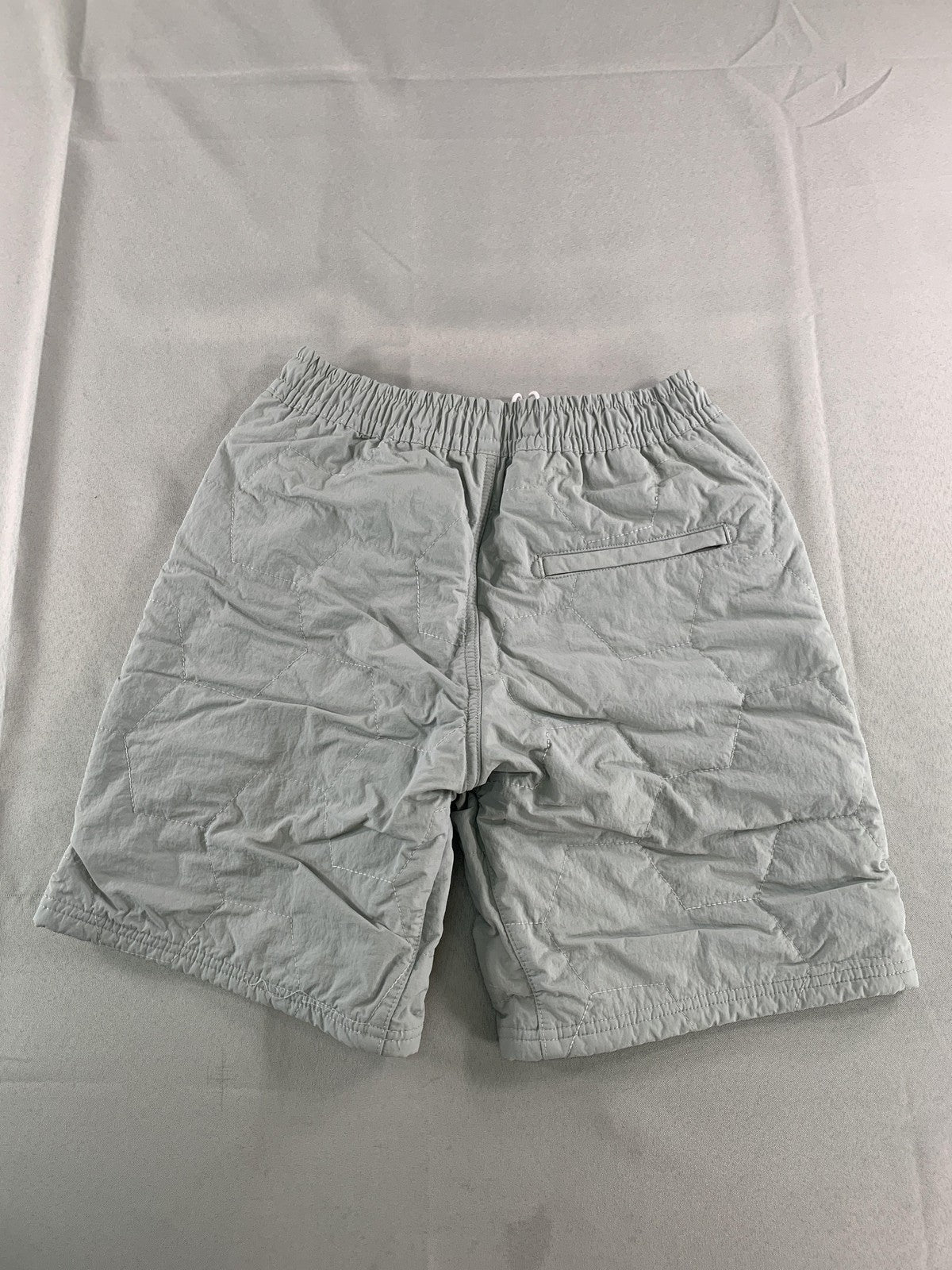 Zanerobe Shorts Mens 29 Quilted Nylon Drawstring Elastic Waist Casual Summer