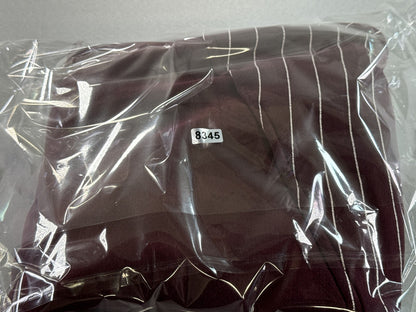 FILA Burgundy Joggers Pants L Cotton Blend Graphic Elastic Waistband Drawstring