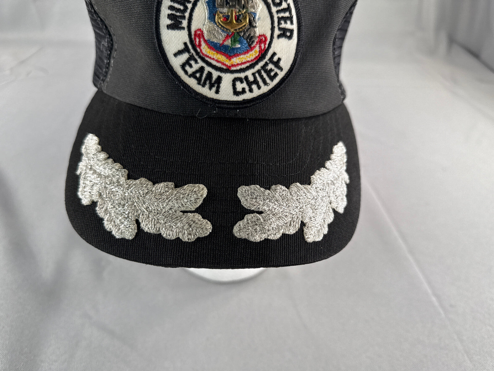 VTG Munitions Master Team Chief Hat Black Snapback Military Mesh Cap Taiwan M/L