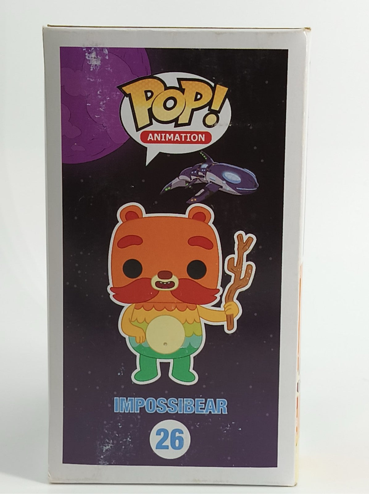 Funko Pop Impossibear #26 Bravest Warriors Vaulted 2014 Animation Figure Pre-Own