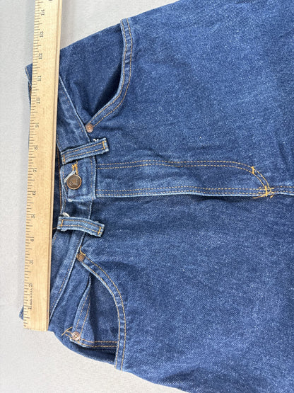 Unbranded High Rise Straight Leg Jeans Womens 8 Blue 100% Cotton Vintage Denim
