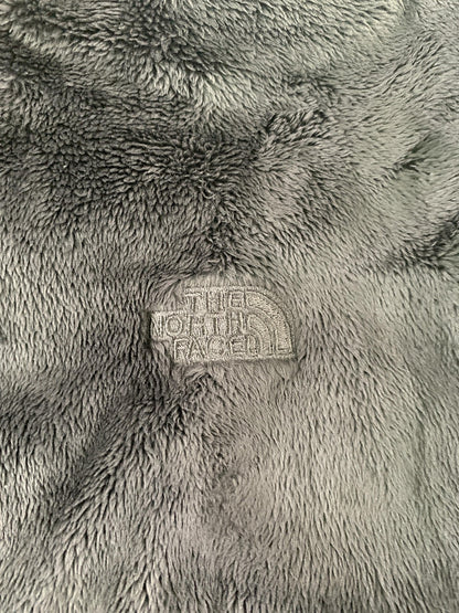 The North Face Pullover Womens Small Black Fleece Sherpa Quarter Zip Jacket 100