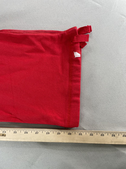TYR Sweatpants Womens XS Red FFSP2A Red Line Drawstring Lounge Pockets Logo