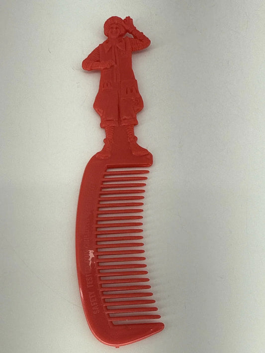 1980 McDonald’s Ronald McDonald Red Comb Happy Meal Toy USA Made Vintage VTG