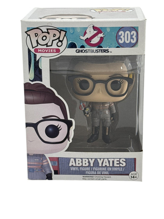 Funko Pop Movies Ghostbusters Abby Yates #303 Vinyl Figure Gray Standard Size