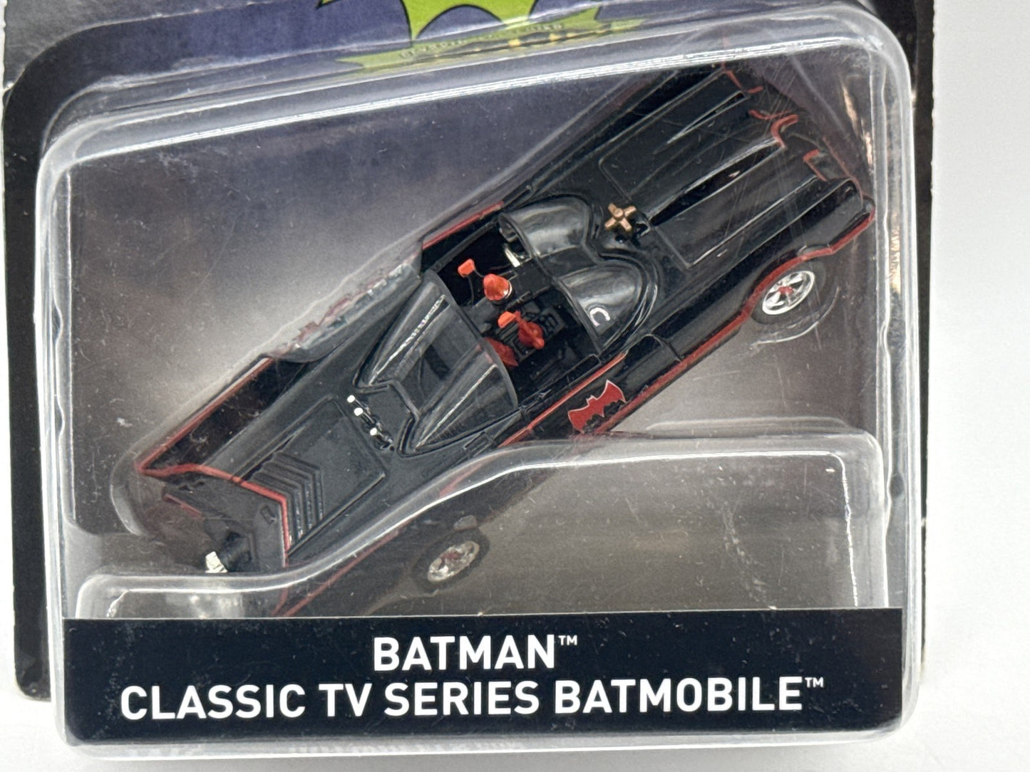 Hot Wheels Batman Classic TV Series Batmobile Diecast Car Black Metal Show