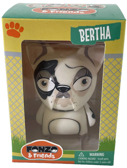 Bertha Scott Tolleson Vinyl Figure Fonzo & Friends Freak Store 3.5" NIB 2015 HTF