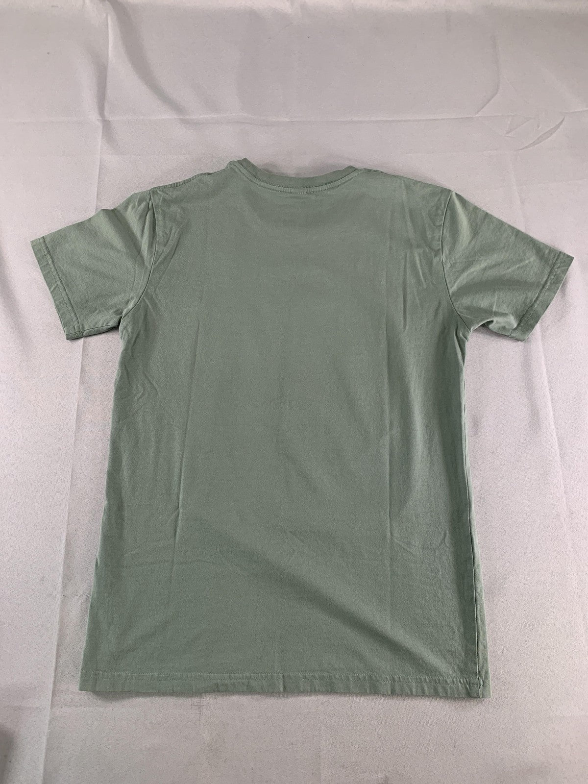 AS Colour Shirt Mens Small Green Anime Cat Graphic Tee T-Shirt Kawaii Manga