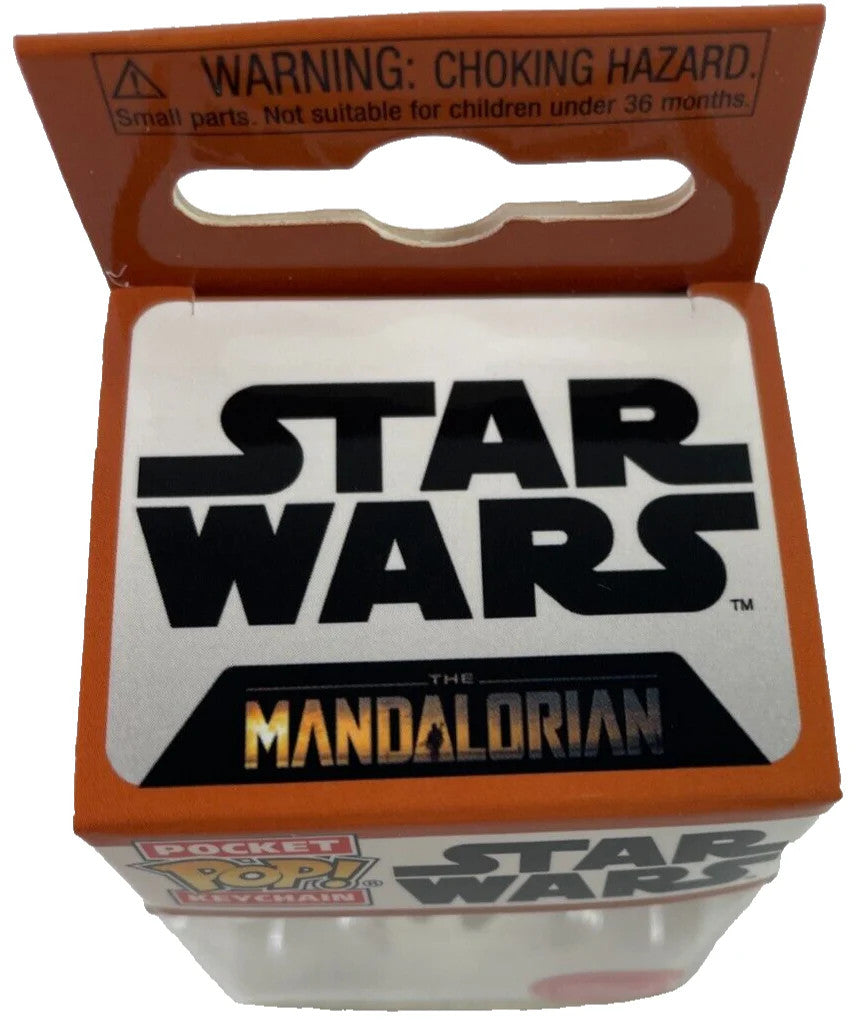 Funko Pop Keychain The Armorer GameStop Exclusive Star Wars Mandalorian NIB Viny