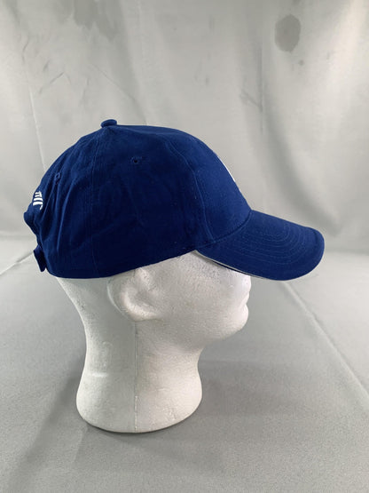 Los Angeles Dodgers Hat Cap Strap Back Mens Blue MLB Baseball Bank of America