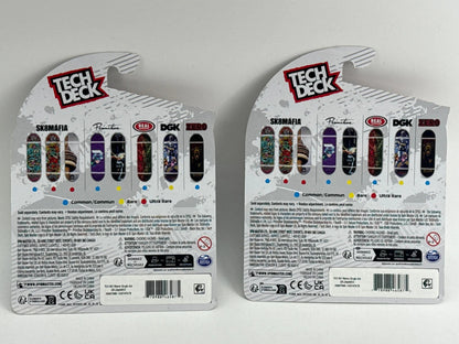 Tech Deck Fingerboard Lot of 2 SK8MAFIA Mini Skateboards Spin Master Sealed NIP