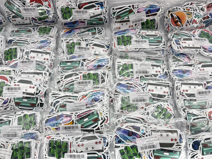 JDM Stickers Wholesale Lot 40 Packs x200pcs GTR Supra RX7 Skyline Vinyl Decal