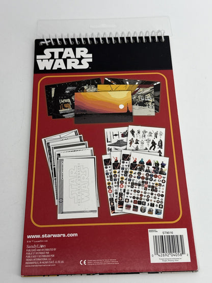 Star Wars Force Awakens Ultimate Sticker Collection Stickerscapes 2 Book Fun Pad