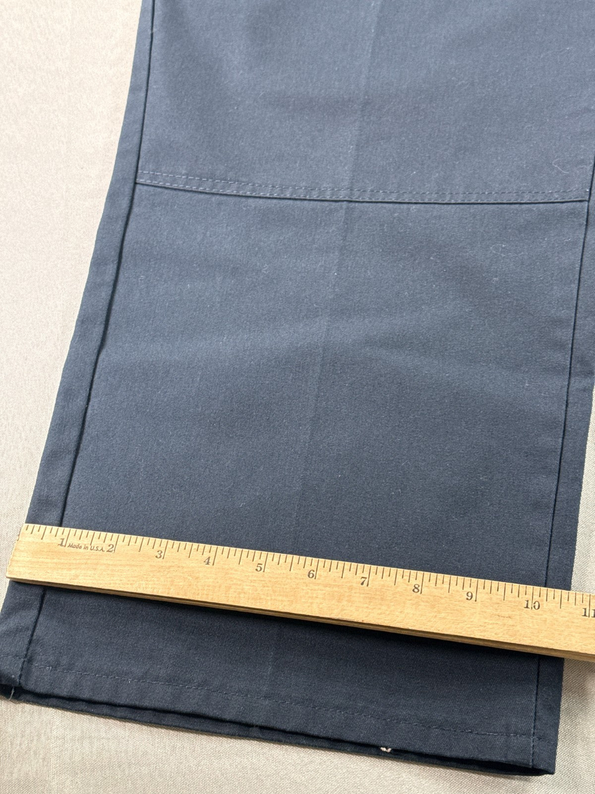 Dickies Work Pants Navy Blue Original Fit Uniform Chino 40x30 Straight Leg
