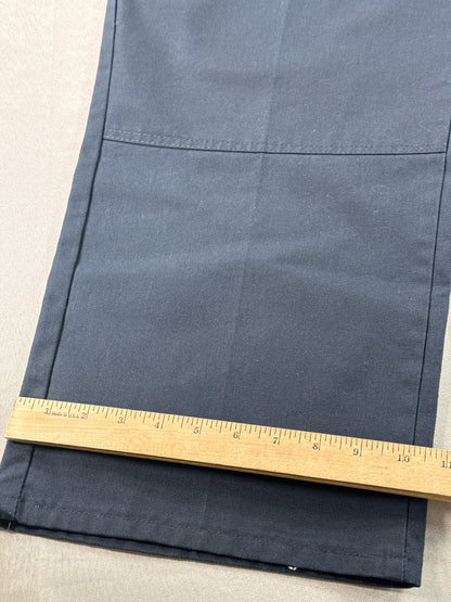 Dickies Work Pants Navy Blue Original Fit Uniform Chino 40x30 Straight Leg