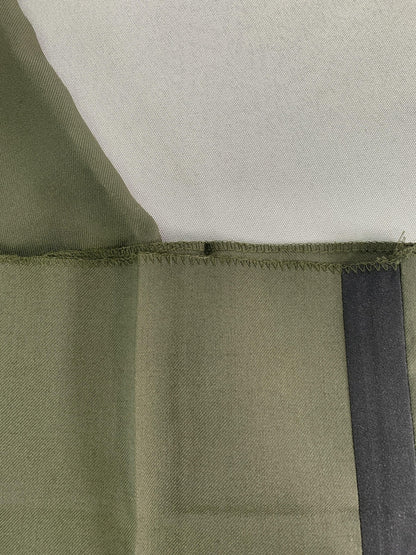 Southeastern Uniform Pants Womens 16 Green Wool Blend Black Stripe Dress code on