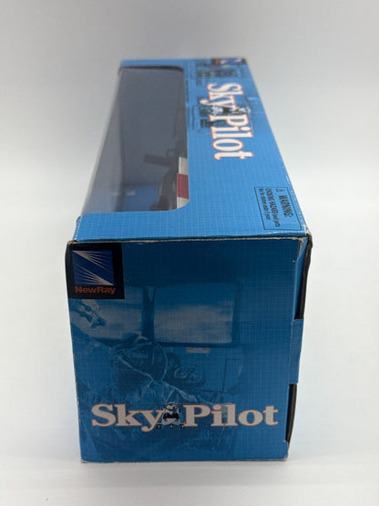 NewRay Sky Pilot 1:48 Bell 412 LAPD Police Helicopter Diecast Model N5929Z