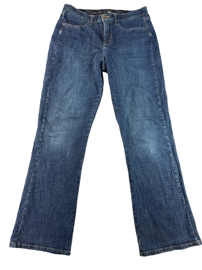 Lee Comfort Waistband Stretch Bootcut Jeans Women’s 12 Medium Blue Denim