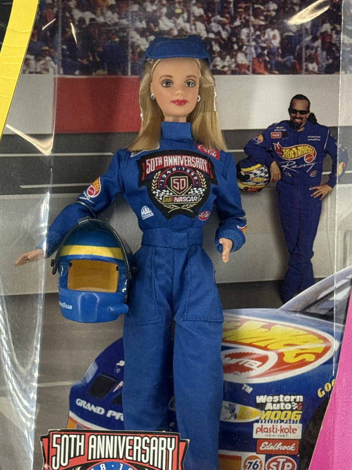 1998 Mattel Barbie NASCAR 50th Anniversary Collector Edition Doll #20442 number