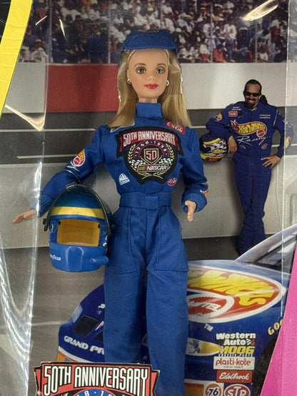 1998 Mattel Barbie NASCAR 50th Anniversary Collector Edition Doll #20442 number