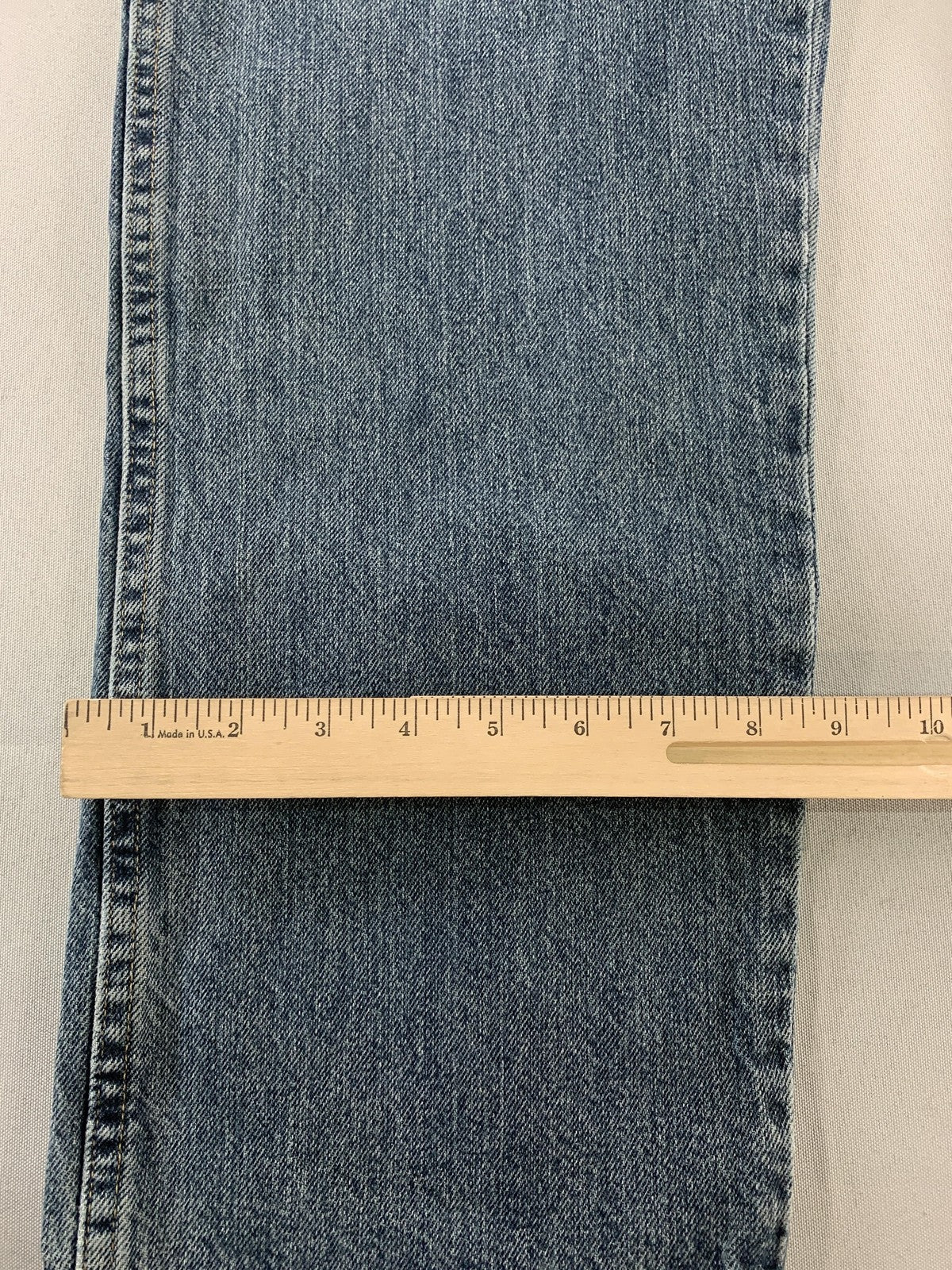 Wrangler Jeans Mens 38x32 Blue Regular Fit 965TQS Denim Straight Leg Authentic