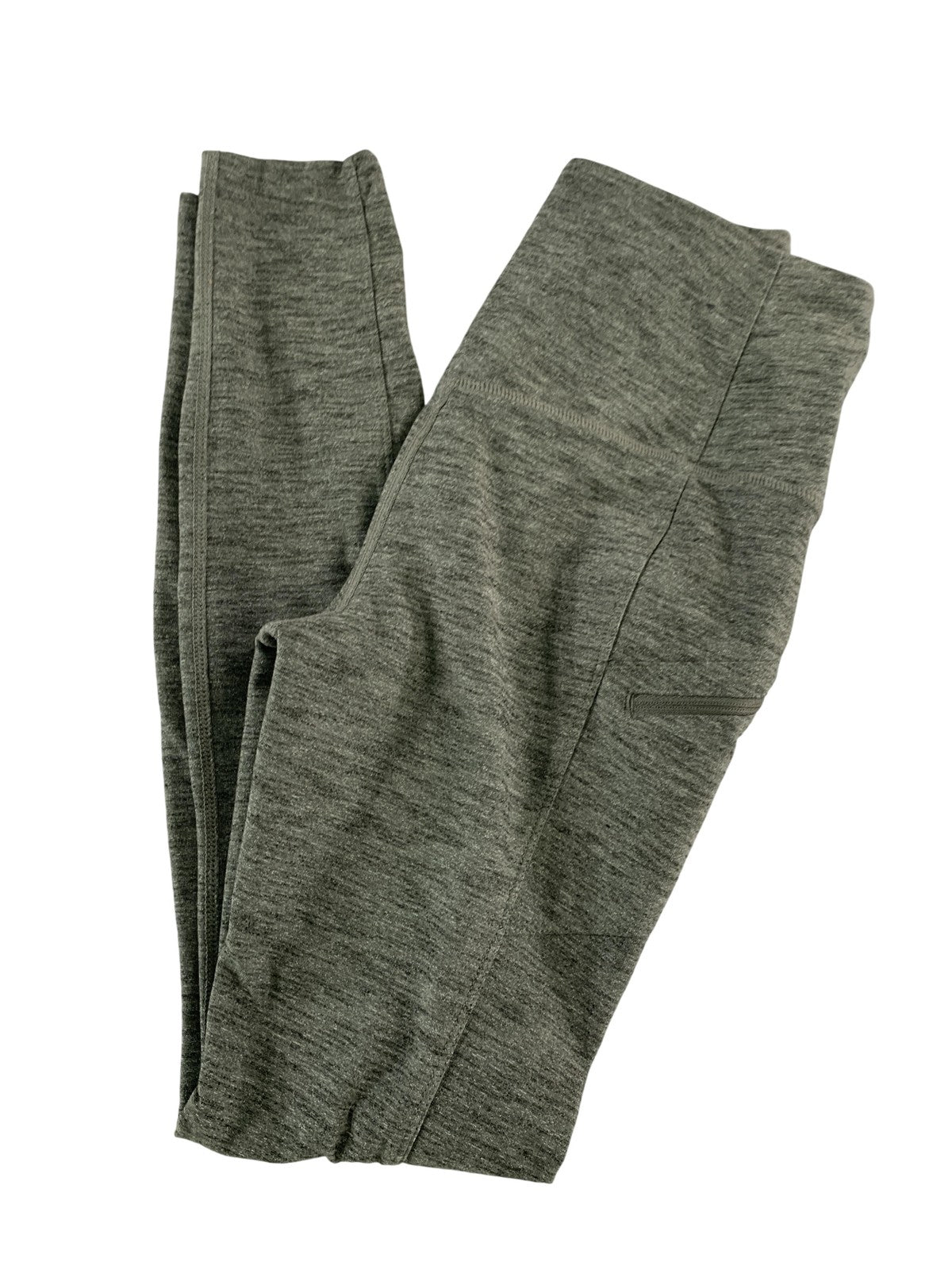 Eddie Bauer Pants Womens XS Gray High Rise Leggings Zip Pockets Stretch Athletic