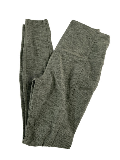 Eddie Bauer Pants Womens XS Gray High Rise Leggings Zip Pockets Stretch Athletic