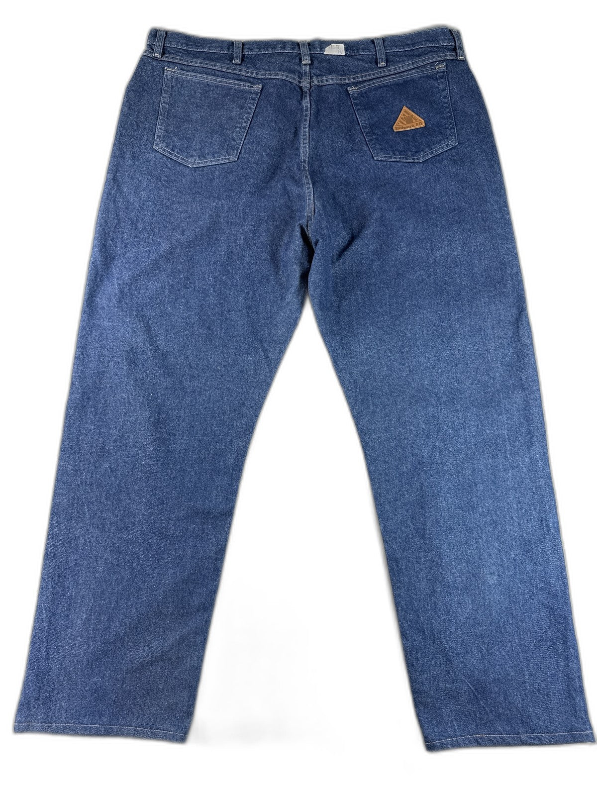 Bulwark FR Jeans Mens 46x32 Blue Denim Straight Leg Flame Resistant Made in USA