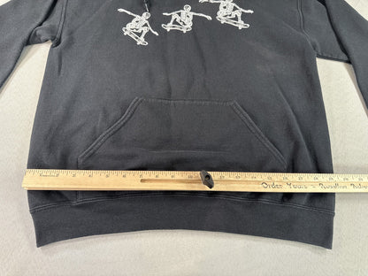 Artist Union Skeleton Urban Hoodie M Black Long Sleeve Graphic Regular Fit