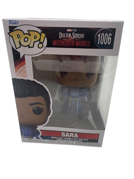 Funko Pop Marvel Dr Strange Multiverse Of Madness Sara 1006 Figure Boxed Blue