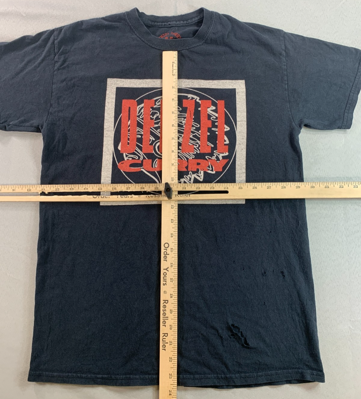 Denzel Curry Carol City Mens M Black Rap Tour Tee Hip Hop Distressed Vintage
