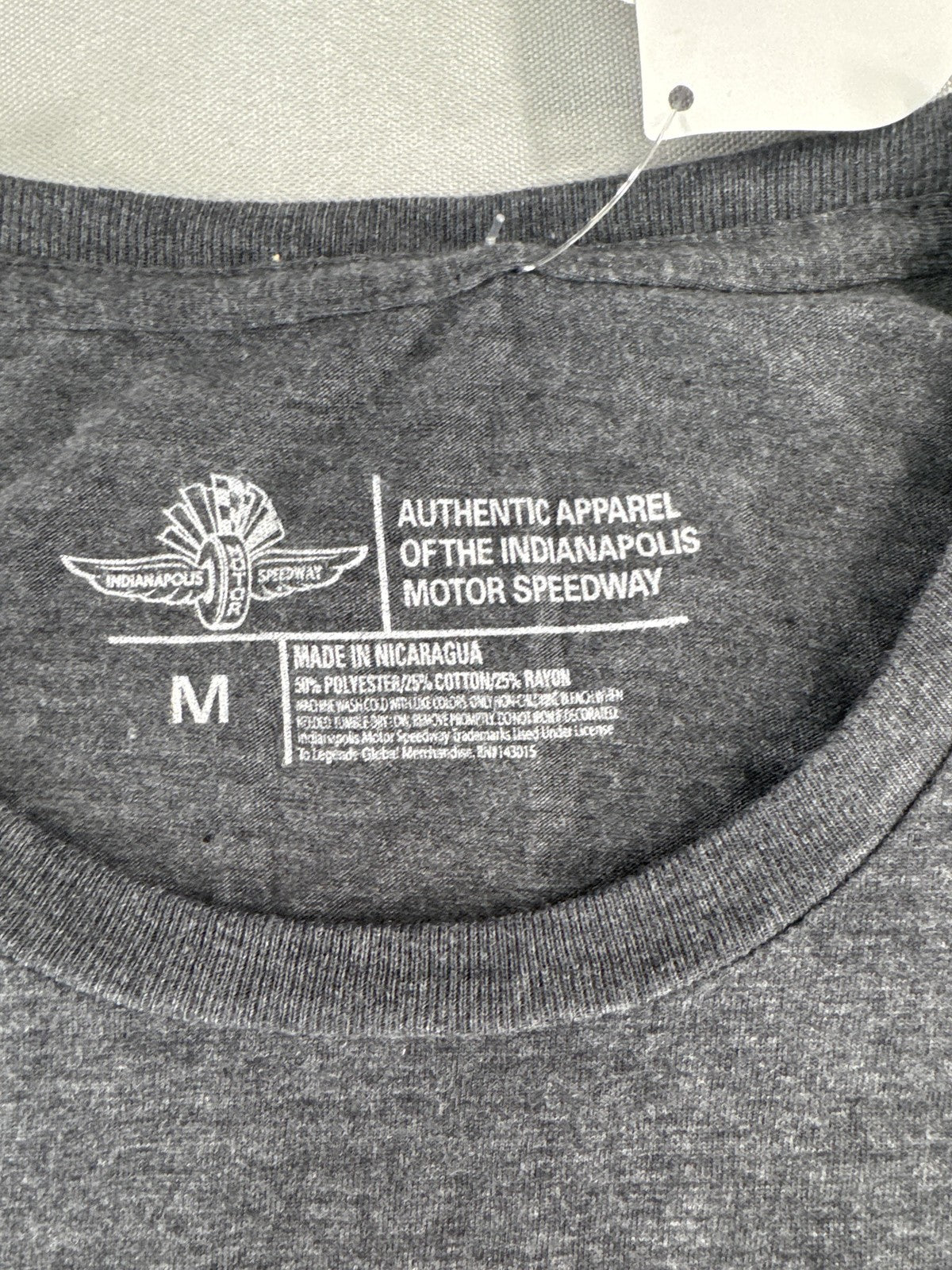Indianapolis Motor Speedway Shirt Womens Medium Race Day Back Home Again Tee Rac