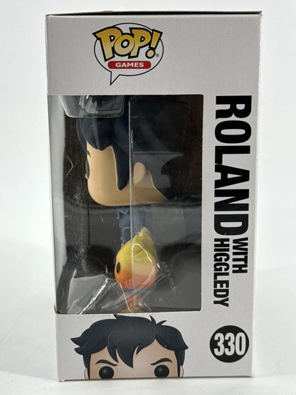 Funko Pop Games Ni No Kuni II Roland With Higgledy 330 Vinyl Figure Boxed Black