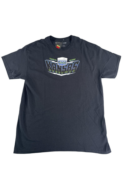Kansas Speedway Shirt Mens Large NASCAR AdventHealth 400 2023 Cup Series Race