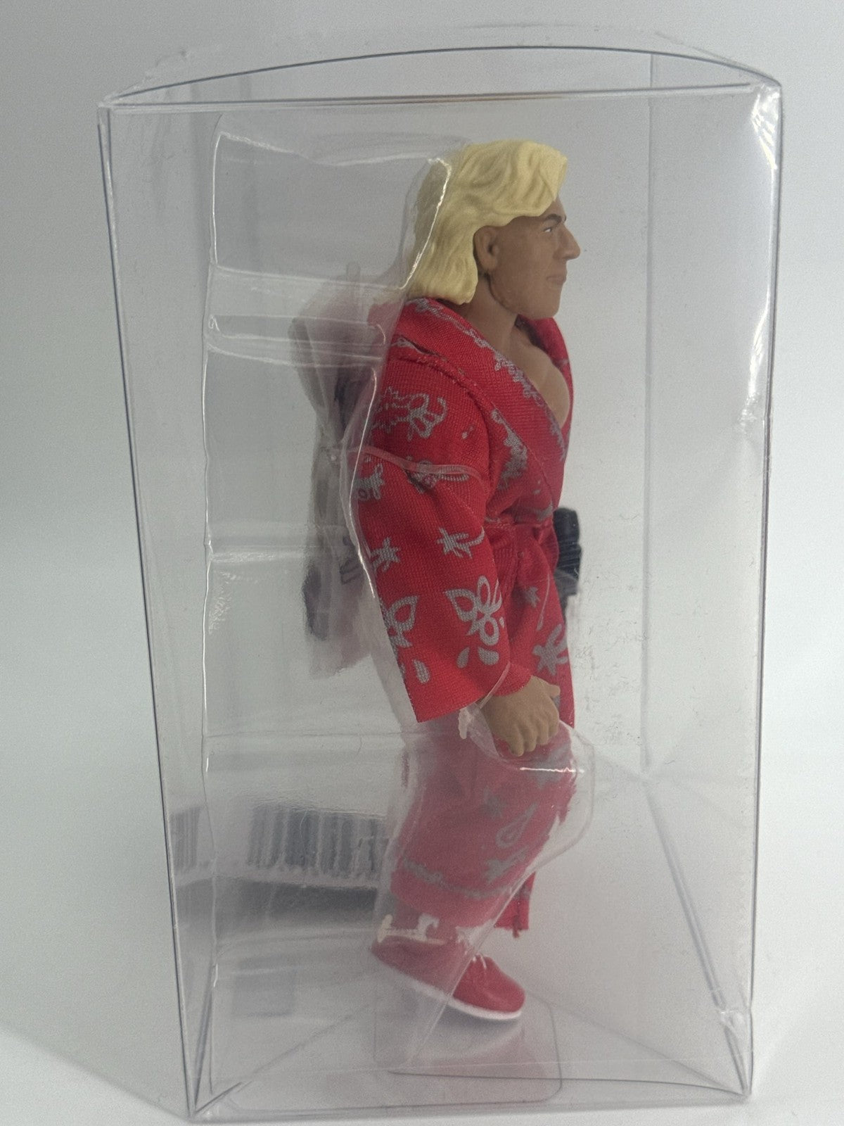 WWE Ultimate Edition Ric Flair Figure Red Robe Mattel 6719 Loose Extra Hands Mic