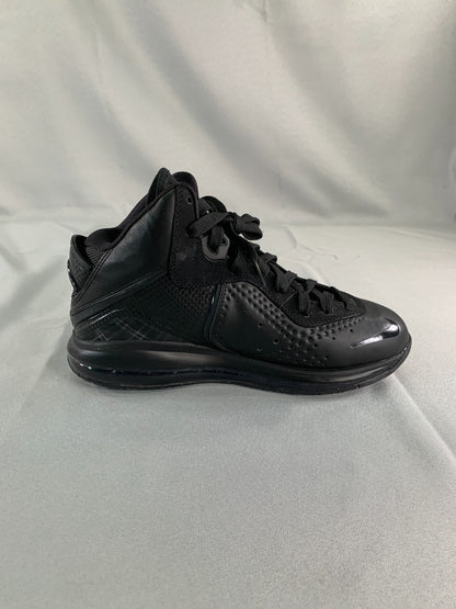 Nike LeBron 7 Triple Black 375664-002 Men's 8.5 Air Max Basketball Shoes OG Retr