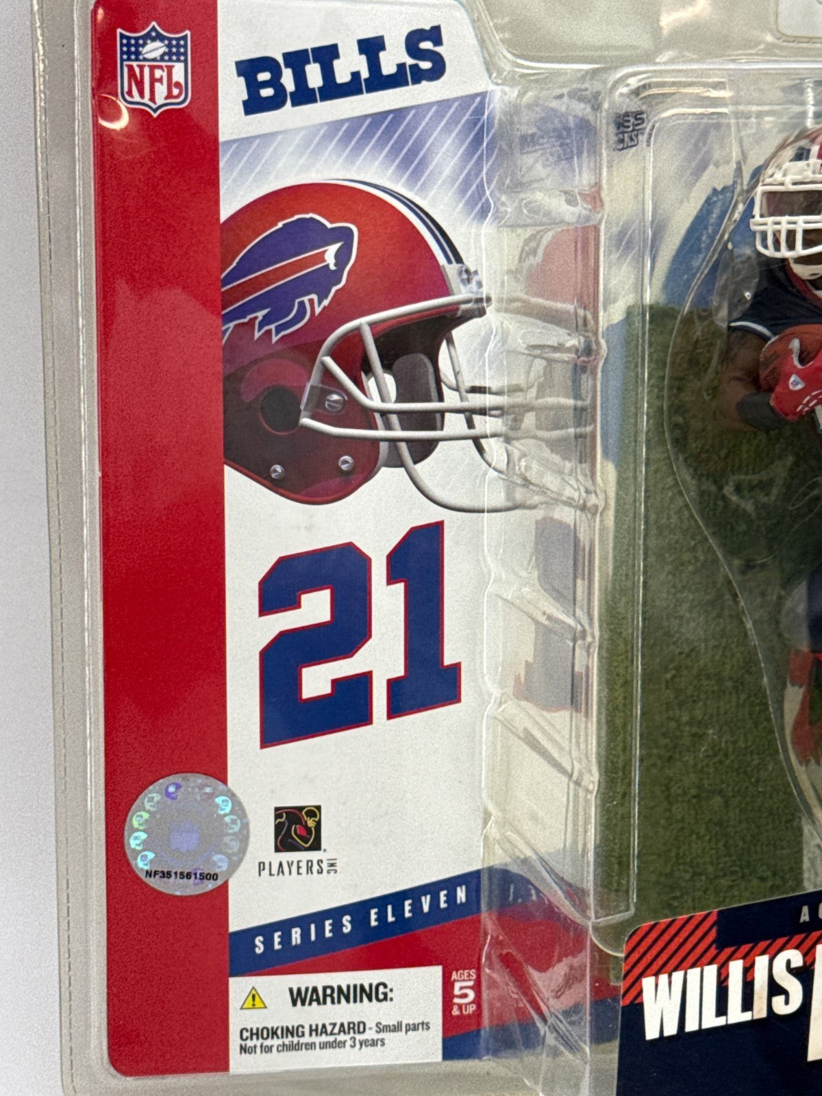 McFarlane NFL Series 11 Willis McGahee Buffalo Bills #21 Action Figure Debut