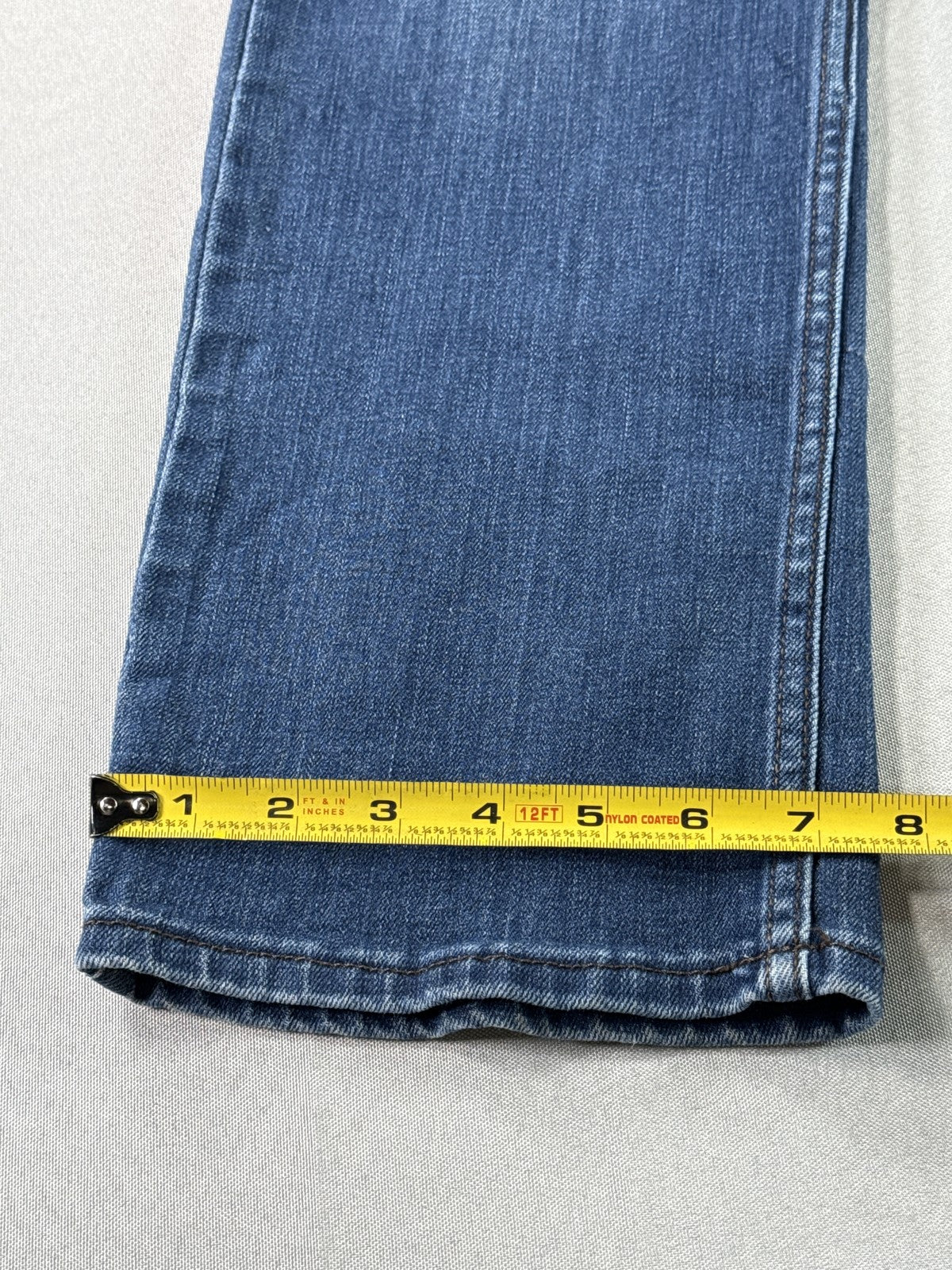 Lee Womens Bootcut Jeans Medium Wash Blue Denim Mid Rise Stretch Pocket W32 L31