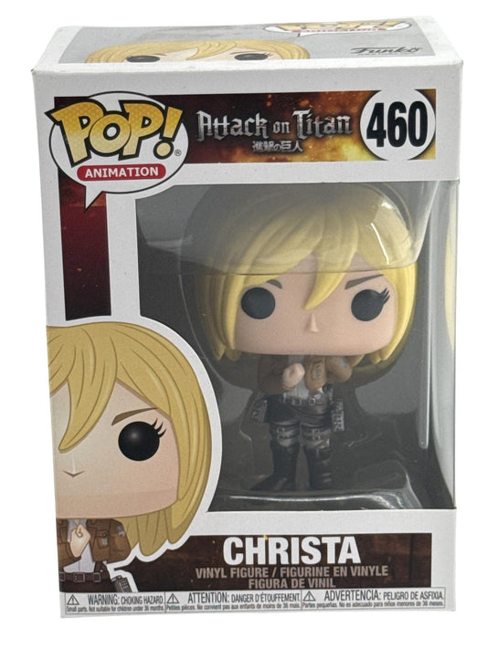 Funko Pop Animation Attack On Titan Christa #460 Vinyl Figure Anime Manga NWT