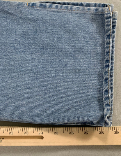 H&amp;M Bootcut Jeans Womens 34x28 Light Wash Side Slit Distressed Y2K Denim NWT