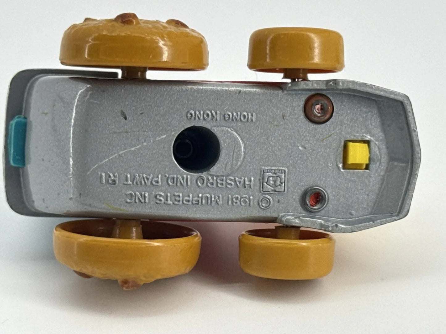1981 Playskool Cookie Monster Train Sesame Street Diecast Vintage Blue Toy NWT