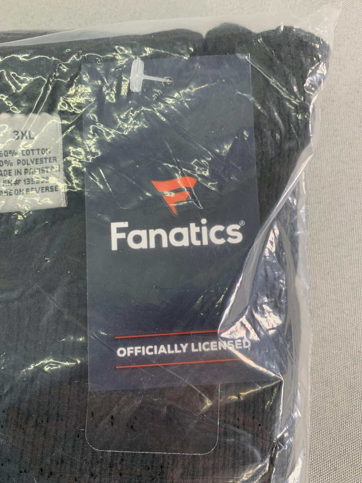 Kansas City Chiefs Shirt Mens 3XL Black NFL Football Fanatics Thermal Unbranded