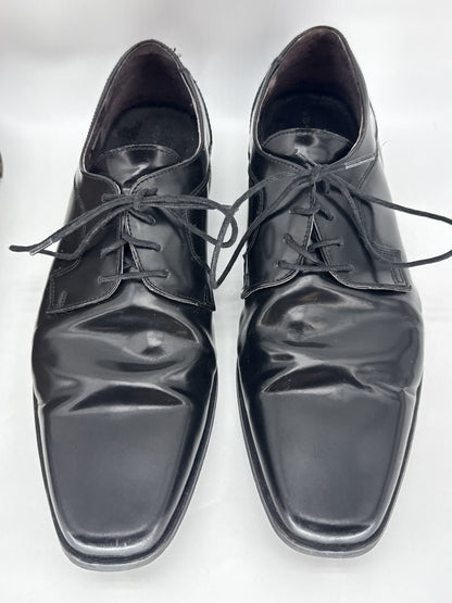Kurt Geiger Oxford Dress Shoes Mens 43 Black Brown Leather Suede Portugal